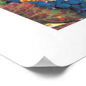 Napa-Tal Weinberg Poster (Ecke)