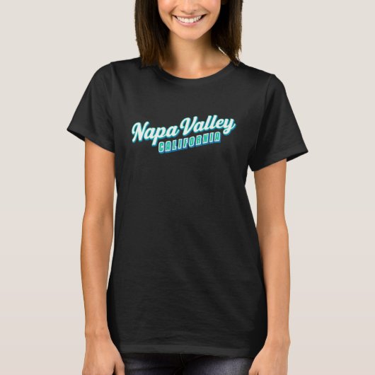 Napa Valley CA T-Shirt (Vorderseite)