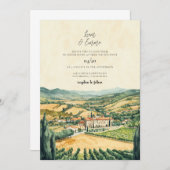 Napa Valley California Einladung (Vorne/Hinten)