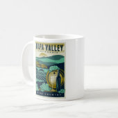 Napa Valley California Kaffee Tasse - Größe 11oz (Vorderseite Links)
