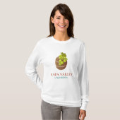 Napa Valley - California Long Sleeve T - Shirt (Vorne ganz)
