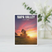 Napa Valley California Postkarte (Stehend Vorderseite)