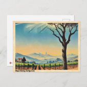 Napa Valley California Postkarte (Vorne/Hinten)
