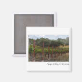 Napa Valley California Weinroute Mendrisiotto Magnet (Vorderseite/Rückseite)