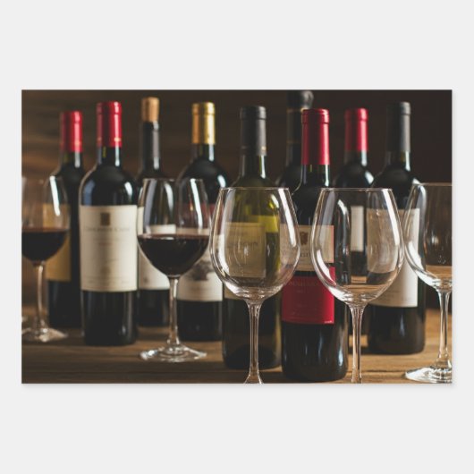 Napa Valley Classic Geschenkpapier Set (Vorderseite 2)