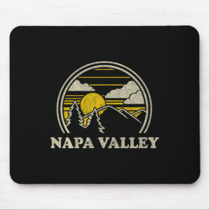 Napa Valley Kalifornien Ca T-Shirt Vintage Wandern Mousepad