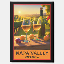 Napa Valley Kalifornien Magnet