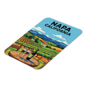Napa Valley Kalifornien Magnet (Linke Seite)