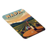 Napa Valley Kalifornien Magnet (Rechte Seite)