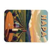 Napa Valley Kalifornien Magnet (Horizontal)