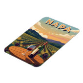 Napa Valley Kalifornien Magnet (Linke Seite)
