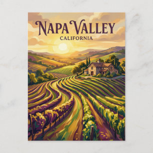 Napa Valley Kalifornien Postkarte
