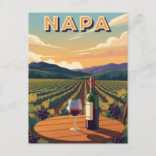 Napa Valley Kalifornien Postkarte