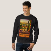 Napa Valley Kalifornien Sweatshirt (Vorne ganz)