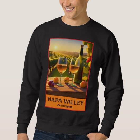 Napa Valley Kalifornien Sweatshirt (Vorderseite)