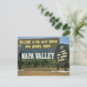 Napa Valley, Kalifornien, USA Postkarte (Stehend Vorderseite)