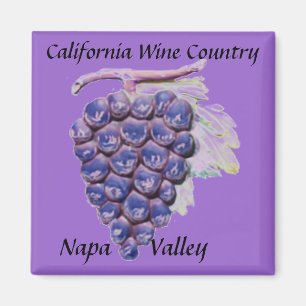 Napa Valley, Kalifornien Weinland Magnet