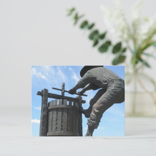 Napa Valley Postcard Postkarte (Stehend Vorderseite)