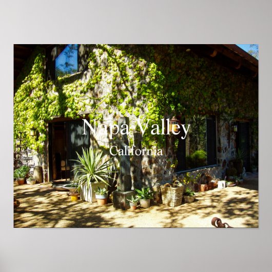 Napa Valley Poster (Vorne)