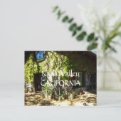 Napa Valley Postkarte (Stehend Vorderseite)