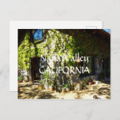 Napa Valley Postkarte (Vorne/Hinten)