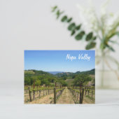 Napa Valley Postkarte (Stehend Vorderseite)