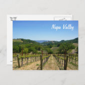 Napa Valley Postkarte (Vorne/Hinten)