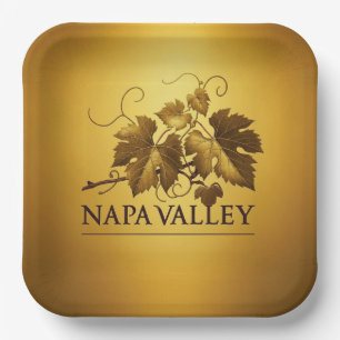 Napa Valley Vineyard Celebration Party Pappteller