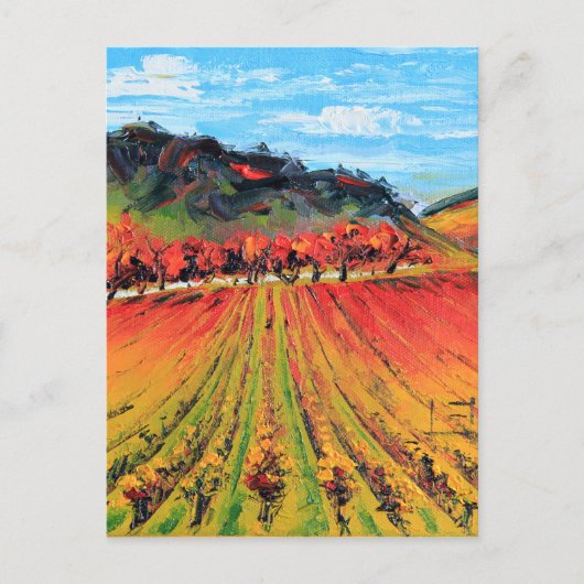 Napa Valley von Lisa Elley Postkarte (Vorderseite)