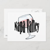 Napa Valley Wein Postkarte (Vorne/Hinten)