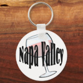 Napa Valley Wein Schlüsselanhänger (Vorderseite)
