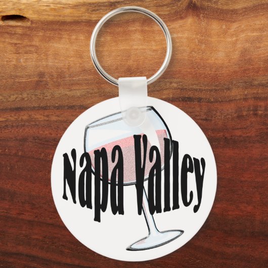 Napa Valley Wein Schlüsselanhänger (Vorderseite)