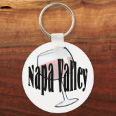 Napa Valley Wein Schlüsselanhänger (Vorderseite)