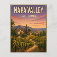 Napa Valley Weinberge Weinland Reise Geschenk