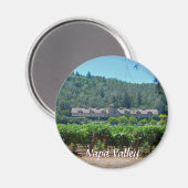 Napa Valley Weinroute Mendrisiotto Magnet (Vorderseite/Rückseite)