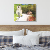 NAPA VALLEY WINERY WATERCOLOR LEINWANDDRUCK (Insitu (Schlafzimmer))