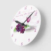 Napa- Valleyuhr Runde Wanduhr (Winkel)