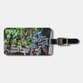 Napa- Valleyweinberg-Gepäckanhänger Gepäckanhänger (Vorderseite horizontal)
