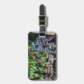 Napa- Valleyweinberg-Gepäckanhänger Gepäckanhänger (Vorderseite vertikal)