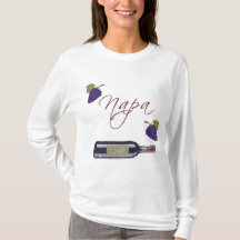 Napa-Weinflasche im Vintage-Stil