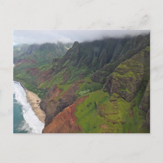 Na'Pali Coast - Kauai, Hawaii Postcard Postkarte (Vorderseite)