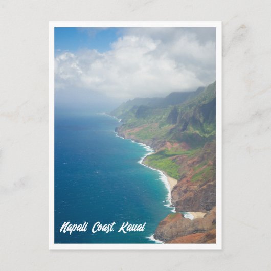 Napali Coast Kauai Hawaii Postcard Postkarte (Vorderseite)