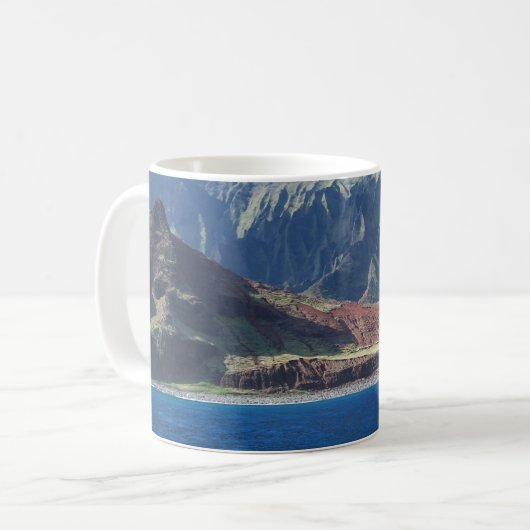 Napali Küste, Hawaii-Tasse Kaffeetasse (Vorderseite Links)