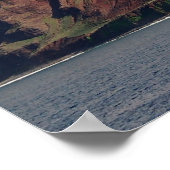 Napalische Küste Kauai Poster (Ecke)