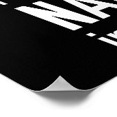 Napalm am Morgen Poster (Ecke)