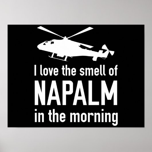 Napalm am Morgen Poster (Vorne)