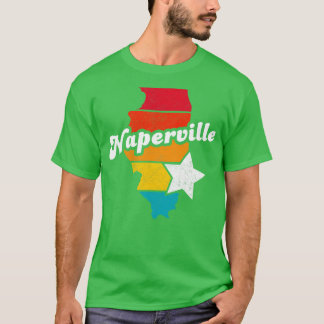 Naperville Illinois Vintag Distressed Souvenir 1 T-Shirt