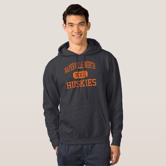 Naperville-Nord- Huskies - hohes - Naperville Hoodie (Vorne ganz)