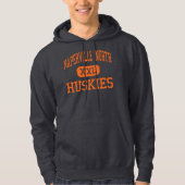 Naperville-Nord- Huskies - hohes - Naperville Hoodie (Vorderseite)