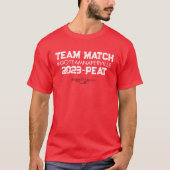 Naperville Team Match 3-Peat T-Shirt (Vorderseite)